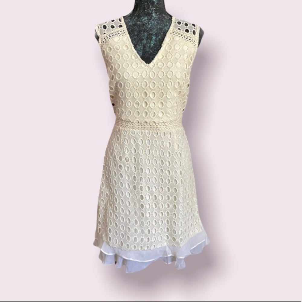 Cooper St Coconut Milk Ivy Dress in Cream